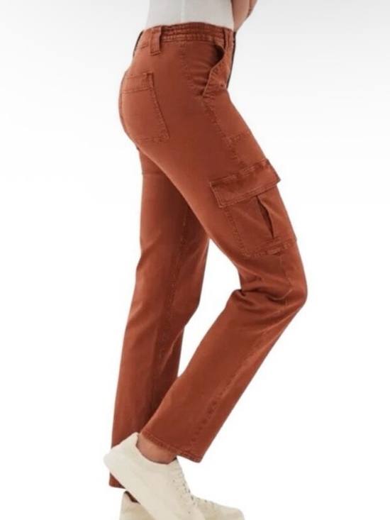 American Eagle Outfitters Pants - AE - Rust Cargo Straight-Leg Pants